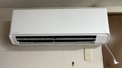 横浜市　パナソニックエアコン埋設配管入れ替え工事